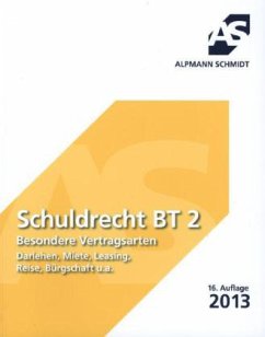 Besondere Vertragsarten / Schuldrecht BT Bd.2