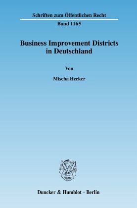 Business Improvement Districts in Deutschland Business Improvement Districts in Deutschland