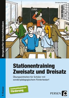 Stationentraining Zweisatz und Dreisatz - Hermann, Christine