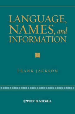 Language, Names, and Information - Jackson, Frank