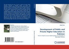Development of Public and Private Higher Education in Pakistan