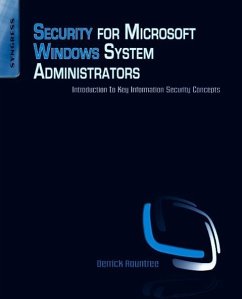 Security for Microsoft Windows System Administrators - Rountree, Derrick