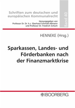 Cover Sparkassen, Landes- und Förderbanken nach der Finanzmarktkrise