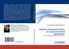 Stability of delayed systems in structural control applications