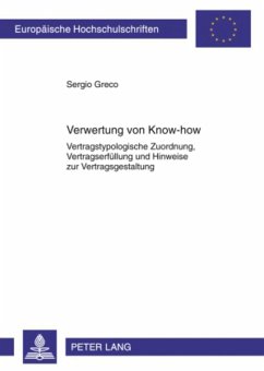 Verwertung von Know-how - Greco, Sergio