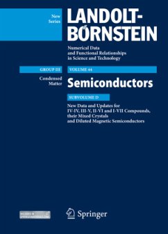 Semiconductors / Landolt-Börnstein, Numerical Data and Functional Relationships in Science and Technology Vol.44D, Subvol.D - Da Silva, Euzi;Dietl, Tomasz;Gutowski, Jürgen