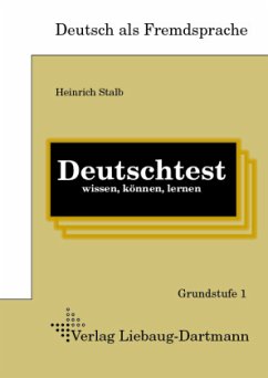 Cover Deutschtest Grundstufe 1