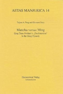 Manchu versus Ming - Pang, Tatjana A;Stary, Giovanni