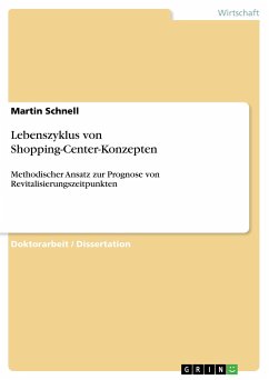 Lebenszyklus von Shopping-Center-Konzepten - Schnell, Martin