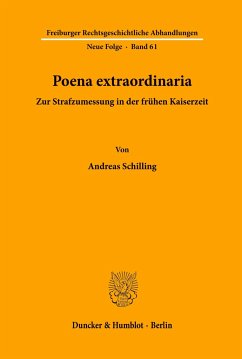 Poena extraordinaria. - Schilling, Andreas