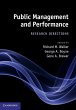Public Management and Performance - Bild 1