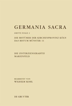 Die Bistümer der Kirchenprovinz Köln. Das Bistum Münster 11. Die Zisterzienserabtei Marienfeld