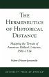 Hermeneutics of Historical Distance - Bild 1
