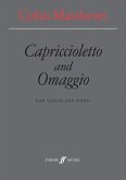 Capriccioletto and Omaggio: For Violin and Piano, Score & Part