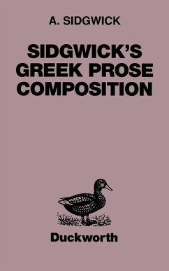 Cover Sidgwick's Greek Prose Composition