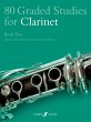 80 Graded Studies for Clarinet Book Two - Bild 1