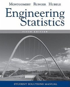 Manual Engineering Statistics, 5e Student Solutions - Montgomery, Douglas C; Runger, George C; Hubele, Norma F