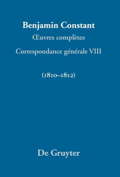 Ouvres complètes, VIII, Correspondance générale 1810-1812