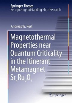 Magnetothermal Properties near Quantum Criticality in the Itinerant Metamagnet Sr3Ru2O7 - Rost, Andreas W