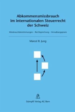 Abkommensmissbrauch im internationalen Steuerrecht der Schweiz - Jung, Marcel R