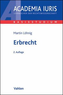 Erbrecht - Löhnig, Martin