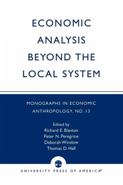 Economic Analysis Beyond the Local System - Blanton, Richard E.