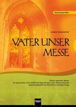 Cover Vater unser Messe. SATB. Gesamtpartitur
