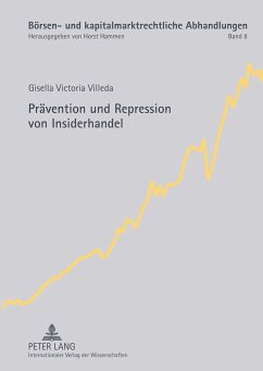 Prävention und Repression von Insiderhandel - Victoria Villeda, Gisella