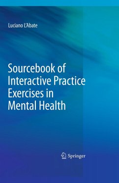 Sourcebook of Interactive Practice Exercises in Mental Health - L'Abate, Luciano