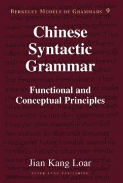 Chinese Syntactic Grammar - Loar, Jian Kang