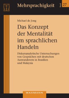 Cover Das Konzept der Mentalität im sprachlichen Handeln