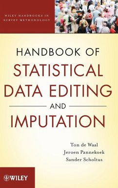 Handbook of Statistical Data Editing and Imputation - de Waal, Ton; Pannekoek, Jeroen; Scholtus, Sander