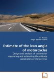 Estimate of the lean angle of motorcycles