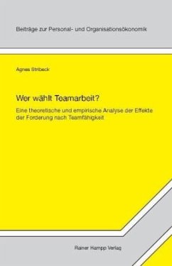 Cover Wer wählt Teamarbeit?