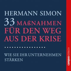 33 Maßnahmen für den Weg aus der Krise (MP3-Download) - Simon, Hermann