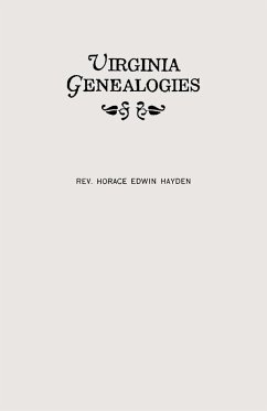 Cover Virginia Genealogies