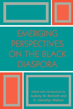 Emerging Perspectives on the Black Diaspora - Bonnett, Aubrey W.; Watson, Llewellyn G.