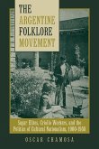 The Argentine Folklore Movement: Sugar Elites, Criollo Workers, and the Politics of Cultural Nationalism, 1900-1955