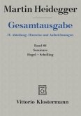 Seminare: Hegel-Schelling / Gesamtausgabe 4. Abteilung: Hinweise und Aufzei, 86