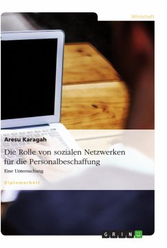 Die Rolle von sozialen Netzwerken für die Personalbeschaffung - Karagah, Aresu