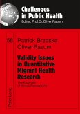 Validity Issues in Quantitative Migrant Health Research