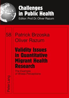 Validity Issues in Quantitative Migrant Health Research - Brzoska, Patrick;Razum, Oliver