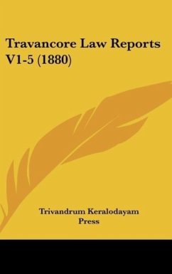 Travancore Law Reports V1-5 (1880)