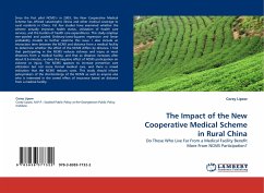 The Impact of the New Cooperative Medical Scheme in Rural China - Lipow, Corey