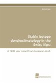 Stable isotope dendroclimatology in the Swiss Alps: