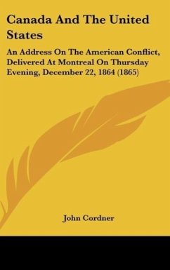 Canada And The United States - Cordner, John