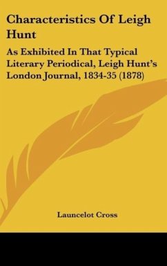 Characteristics Of Leigh Hunt - Cross, Launcelot