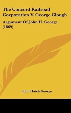 The Concord Railroad Corporation V. George Clough - George, John Hatch