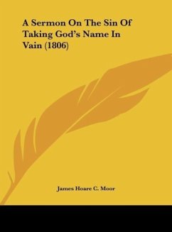 A Sermon On The Sin Of Taking God's Name In Vain (1806)