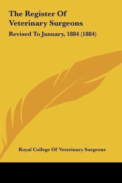 The Register Of Veterinary Surgeons